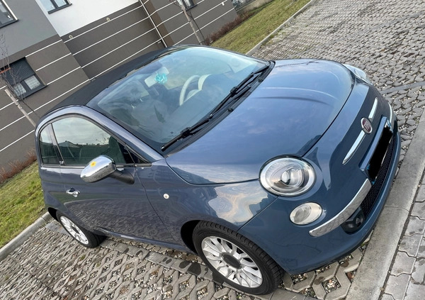 Fiat 500 cena 23900 przebieg: 94400, rok produkcji 2014 z Knurów małe 211